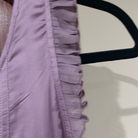 Vintage Kimchi Blue Dress Medium Lavender Purple Ruffle detail Great condition! - Picture 5 of 12